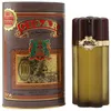 Grünlich-braune Flasche des Herrendufts Cigar Rémy Latour in Zigarrenform, daneben zylindrische Metalldose im Vintage-Stil mit goldrotem Etikett und Schiffsmotiv. Náhľad obrázku produktu