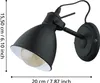 EGLO lampada da parete "PRIDDY" in bianco e nero 49468 Anteprima dell’immagine prodotto 8
