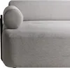 BELIANI 2-Sitzer Sofa Hellgrau Gepolstert mit Schwarzem Produktbild-Vorschau 7
