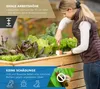 Westmann Asket XL Garten Hochbeet aus Holz ohne Boden Produktbild-Vorschau 4