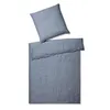 elegante Halbleinen Bettwäsche Breezee ocean 160x210 cm + Produktbild-Vorschau 4