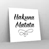 Poster - Poster ohne Rahmen - Hakuna Mama Maxim - 60x60 cm Produktbild-Vorschau 7