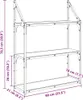 vidaXL Scaffale da parete in rovere artigianale 60 x 21 x Anteprima dell’immagine prodotto 8