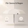 Mini Taschenschirm UV-Schutz UPF 50+, winddichter Reise Produktbild-Vorschau 6