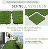 Faziango Kunstrasenfliesen 30x30 cm 11 Stück (1 m²) – Produktbild-Vorschau 6