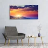 Acrylglasbilder 120x60 Wandbild Druck Sonne Gebirge Produktbild-Vorschau 3