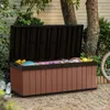Keter Gartentruhe Darwin 380 L Braun Ecom Produktbild-Vorschau 6