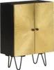 vidaXL Kredens 55x30x75 cm Massivholz Mango Podgląd zdjęcia produktu 8