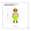 A full-body shot of a large Playmobil figure dressed as a gardener, with dimensions indicated. Podgląd zdjęcia produktu