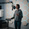 Relaxdays Akustikplatten, 18 Stück, selbstklebend, Hexagon, Produktbild-Vorschau 2