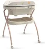 A baby bath and changing table on a stand with wheels. Produktbild-Vorschau