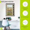 ARTland Poster Provence Fensterblick Größe: 70x100 cm Produktbild-Vorschau 3