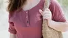 Knit Factory Nena Top - Stone Green - M Produktbild-Vorschau 7