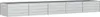 vidaXL Garten-Hochbeet 400x80x45 cm Verzinkter Stahl Silber Produktbild-Vorschau 4