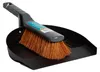 Linea Metal Dustpan With Cocos Sweeper Grey (Pelle à Voir les images du produit 3