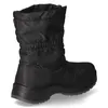 A black snow boot shown from the side against a white background. Anteprima dell’immagine prodotto