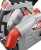 A close-up view of a power tool, likely a circular saw, focusing on its dust collection port and some operational buttons. Náhľad obrázku produktu