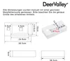 DeerValley DV-1V081L Waschbecken Wandmontierter Waschtisch, Produktbild-Vorschau 2