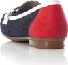 Rieker Damen Slipper blau kombi, Damen:40 EU Produktbild-Vorschau 22