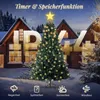 SALCAR 2m 280 luci LED per albero di Natale con 8 ghirlande Anteprima dell’immagine prodotto 4