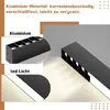 ZMH Plafonnier LED Noir 80CM Long Plafonnier Cuisine 25W Voir les images du produit 5