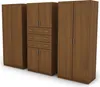 Meblast | Szafa 225/210 cm, wiśnia Porto, okucia premium | Podgląd zdjęcia produktu 5