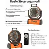 Akku-Standventilator USB Akku Ventilator mit Haken, Produktbild-Vorschau 9