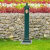 Relaxdays Standbrunnen Antik, mit Wasserhahn, HBT 86x19x23 Produktbild-Vorschau 2