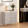 Komoda Vicco Velia Szary 70 x 78.5 cm z 3 szufladami, Model Podgląd zdjęcia produktu 2