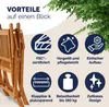CASARIA® 2er Set Gartenstuhl Balkonstuhl Holz Sydney Produktbild-Vorschau 7