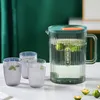 2 Liter Glaskaraffe Wasserkaraffe Karaffe Glas Wasserkrug Produktbild-Vorschau 3