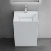 doporro freistehendes Standwaschbecken BTH: 55x42x85cm weiß Produktbild-Vorschau 1