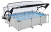EXIT Soft Grey Rahmenpool 300x200x65cm, Aufstellpool, mit Produktbild-Vorschau 1