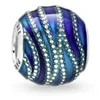 Pandora 797012ENMX Charm Blue Wellen Sterling Silber Produktbild-Vorschau 14