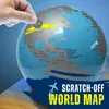 Globus Mapa Zdrapka - Podświetlany Globus do Zdrapywania Podgląd zdjęcia produktu 2