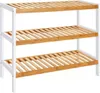 BEGRYF botník 70x26x55 cm medový bambusový regál 3 police Náhled obrázku produktu 1