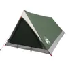 vidaXL Tenda da campeggio 2 persone Verde Impermeabile Anteprima dell’immagine prodotto 4
