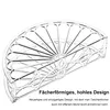 24er Set transparente Kunststoff Serviettenhalter – Produktbild-Vorschau 3