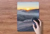 MuchoWow® Mauspad Mousepad Winter - Berge - Sonne - Abend Produktbild-Vorschau 3