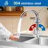 Edelstahl Spültisch, Freistehende Küchenspüle Gewerbliche Produktbild-Vorschau 3