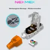 NEXMEX 8x Netzwerkstecker Cat 7 CAT7 RJ45 Stecker Produktbild-Vorschau 2