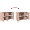 Sideboard Rosa 100,5x39x79 cm Stahl Produktbild-Vorschau 8