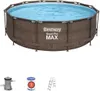 Bestway Steel Pro Max Rattan Ø 366x100 Cm Stahl Runder Produktbild-Vorschau 16