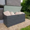 Gartenbox Metall - Kissenbox - Auflagenbox - Truhe mit Produktbild-Vorschau 4