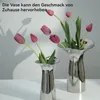 Vasen, Dekovase (2er Set), Silbervasen, Moderne Dekovase, Produktbild-Vorschau 7