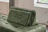 KAWOLA Rückenkissen WIOLO velvet moosgrün Produktbild-Vorschau 3