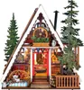 Puzzle en bois 3D Rolife DIY « Cabane à toit en A » Voir les images du produit 10