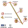 Klimas WKCS KMWHT 3x40 Torx 500 ks Tesařské šrouby do dřeva Náhled obrázku produktu 3