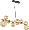 Globo Lighting Hängeleuchte Metall schwarz matt, 9x G9 LED Produktbild-Vorschau 10