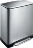 EKO Poubelle à pédale E-Cube 28 L+18 L argent mat Voir les images du produit 2